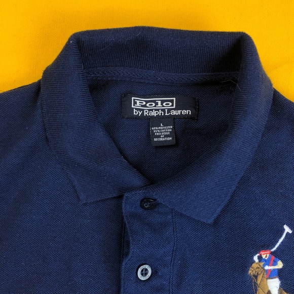 Big Horse Navy Polo - Picture 2 of 3